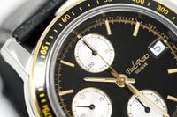 Thumbnail for Paul Picot Men's Watch Chronosport Chronograph Black P7005.322.372 - Watches & Crystals