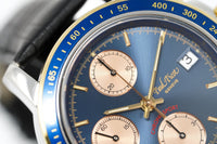 Thumbnail for Paul Picot Men's Watch Chronosport Chronograph Blue P7005.222.254 - Watches & Crystals