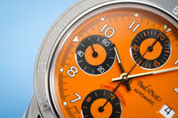Thumbnail for Paul Picot Men's Watch Chronosport Chronograph Orange P7032.20.935 - Watches & Crystals