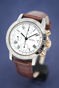 Thumbnail for Paul Picot Men's Watch Chronosport Chronograph White P7034.20A.113 - Watches & Crystals
