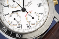 Thumbnail for Paul Picot Men's Watch Chronosport Chronograph White P7034.20B.113 - Watches & Crystals