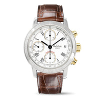 Thumbnail for Paul Picot Men's Watch Chronosport Chronograph White P7034.20B.113 - Watches & Crystals