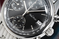 Thumbnail for Paul Picot Men's Watch Telemark Chronograph Black P4102.20.331/B - Watches & Crystals