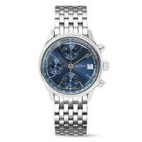 Thumbnail for Paul Picot Men's Watch Telemark Chronograph Blue P4102.20.221/B - Watches & Crystals