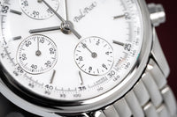 Thumbnail for Paul Picot Men's Watch Telemark Chronograph White P4102.20.111/B - Watches & Crystals