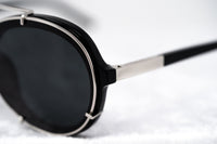 Thumbnail for Phillip Lim Sunglasses Black and Silver Aviator with Bang Bang Black Lenses Category 4 - PL170C7SUN - Watches & Crystals