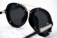 Thumbnail for Phillip Lim Sunglasses Black and Silver Aviator with Bang Bang Black Lenses Category 4 - PL170C7SUN - Watches & Crystals