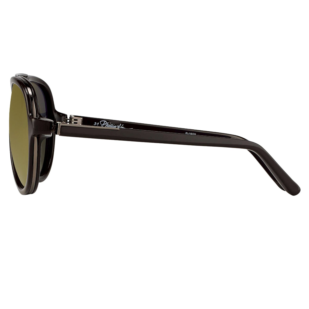 Phillip Lim Sunglasses Brown Gunmetal and Bronze Mirror Lenses Category 3 - PL16C20SUN - Watches & Crystals