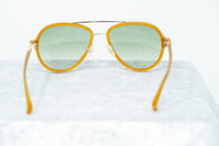 Thumbnail for Phillip Lim Sunglasses Brown Silver and Green Lenses - PL16C4SUN - Watches & Crystals