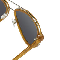 Thumbnail for Phillip Lim Sunglasses Honey Silver and Fog Green Lenses Category 3 - PL16C30SUN - Watches & Crystals