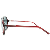 Thumbnail for Phillip Lim Sunglasses Merlot Silver and Green Lenses Category 3 - PL16C31SUN - Watches & Crystals