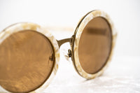 Thumbnail for Phillip Lim Sunglasses Round Horn and Bronze Nickel with Bronze Mirror Lenses Category 3 - PL11C30SUN - Watches & Crystals