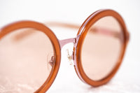 Thumbnail for Phillip Lim Sunglasses Round Rose and Pink Nickel with Pink Tinted Lenses Category 1 - PL11C32SUN - Watches & Crystals