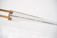 Thumbnail for Prabal Gurung Sunglasses Female Aviator Olive and Clear Acetate CAT3 Grey Lenses PG10C1SUN - Watches & Crystals