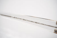 Thumbnail for Prabal Gurung Sunglasses Female Aviator Olive and Clear Acetate CAT3 Grey Lenses PG10C1SUN - Watches & Crystals