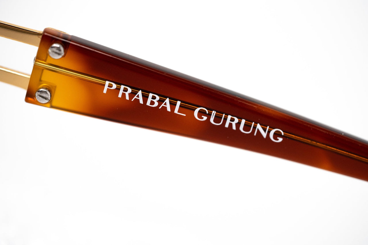 Prabal Gurung Sunglasses Female Aviator Tortoise Shell Acetate CAT3 Grey Lenses PG10C3SUN - Watches & Crystals