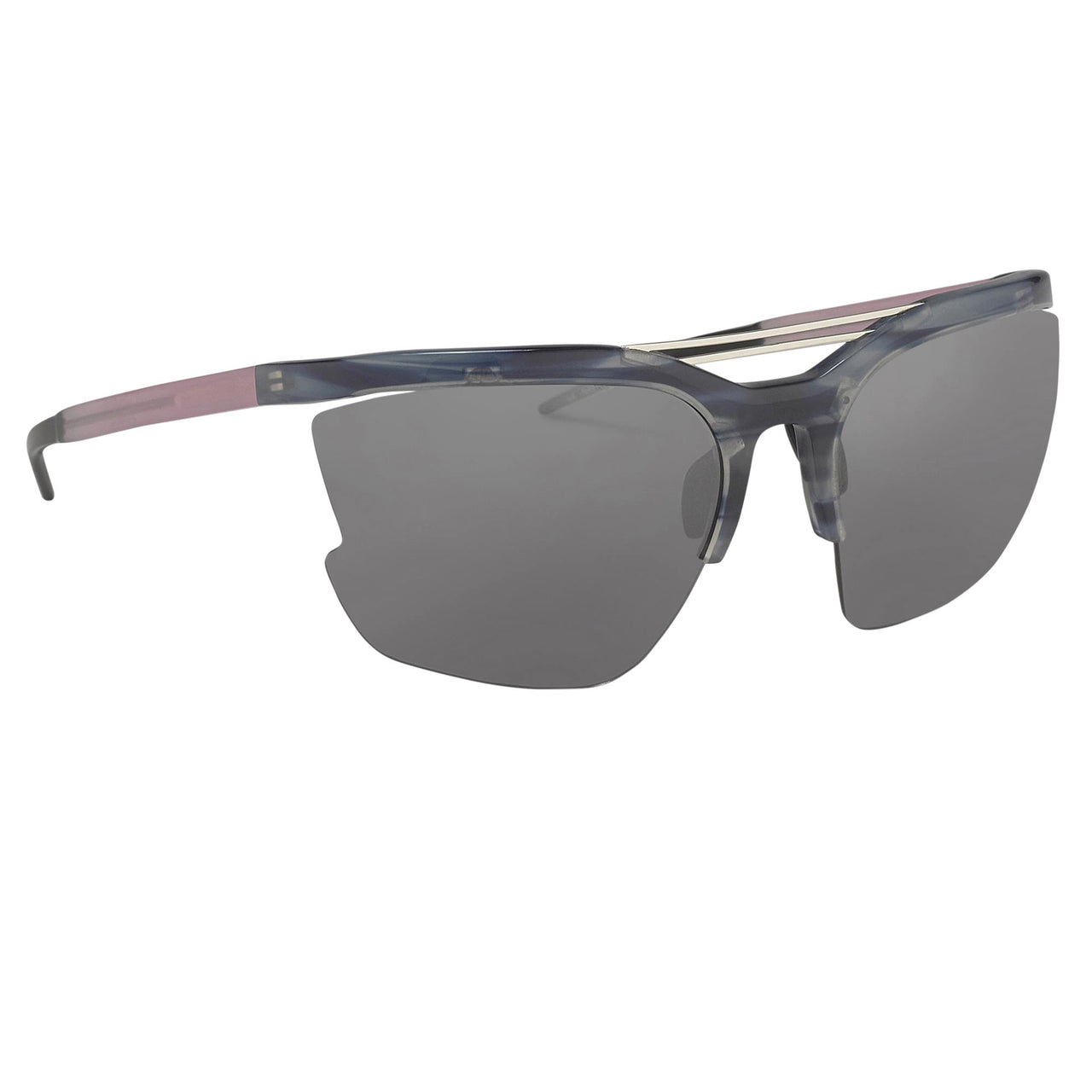 Prabal Gurung Sunglasses Female Special Frame Blue Horn Category 3 Black Lenses PG21C1SUN - Watches & Crystals