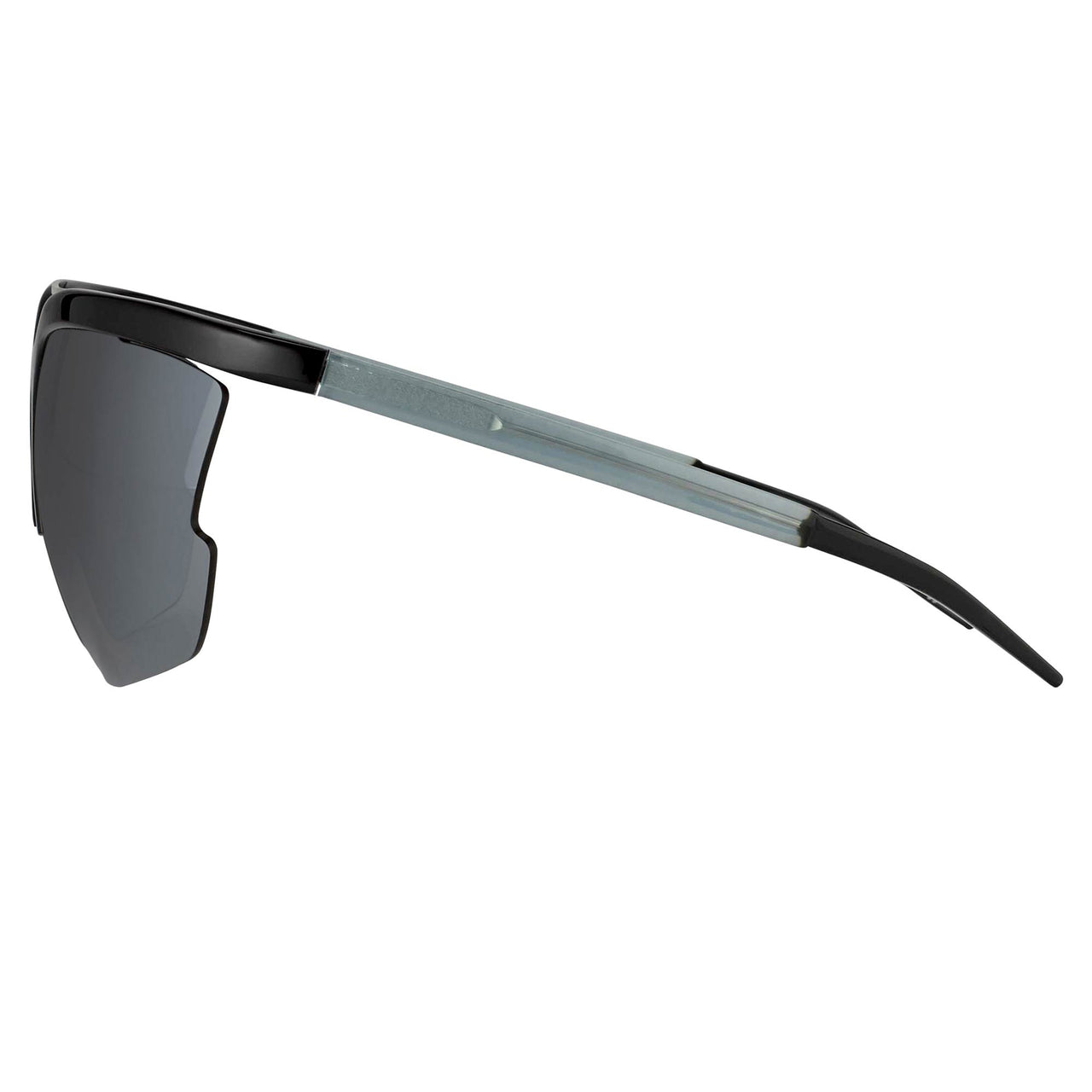 Prabal Gurung Sunglasses Female Special Frame Shiny Black Category 3 Grey Mirror Lenses PG21C5SUN - Watches & Crystals