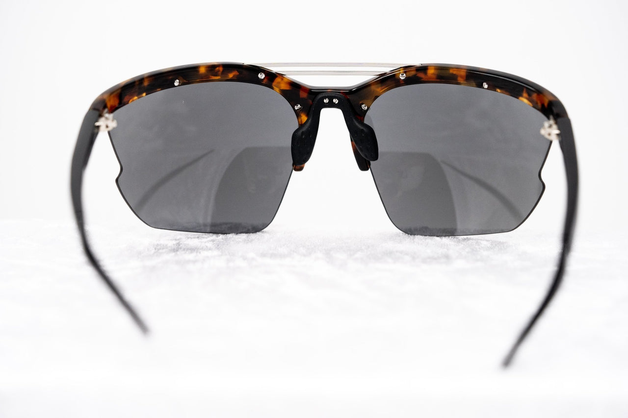 Prabal Gurung Sunglasses Female Special Frame Tortoiseshell Category 3 Black Lenses PG21C6SUN - Watches & Crystals