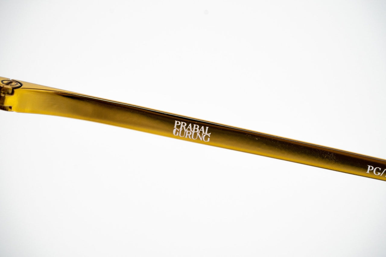 Prabal Gurung Sunglasses Oversized Female Maroon To Clear Frame Category 2 Red Gradient Lenses PG23C4SUN - Watches & Crystals