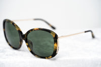 Thumbnail for Prabal Gurung Sunglasses Oversized Female Tortoiseshell Frame Category 3 Solid Green Lenses PG23C6SUN - Watches & Crystals