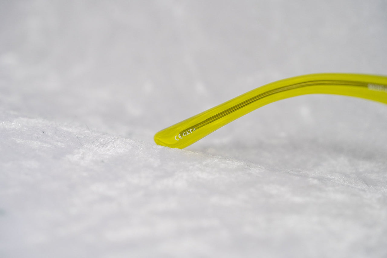 Prabal Gurung Sunglasses Rectangular Apple Green With Purple Category 3 Graduated Lenses PG2C4SUN - Watches & Crystals