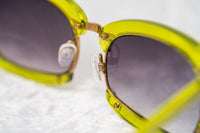 Thumbnail for Prabal Gurung Sunglasses Rectangular Apple Green With Purple Category 3 Graduated Lenses PG2C4SUN - Watches & Crystals