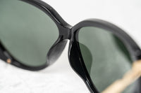 Thumbnail for Prabal Gurung Sunglasses Rectangular Black Cut Out With Grey Category 3 Lenses PG4C1SUN - Watches & Crystals