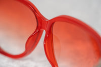 Thumbnail for Prabal Gurung Sunglasses Rectangular Red Cut Out With Red Graduated Lenses PG4C3SUN - Watches & Crystals