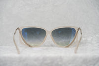 Thumbnail for Prabal Gurung Sunglasses Rectangular Smokey White Cut Out With Grey Category 3 Graduated Lenses PG4C2SUN - Watches & Crystals