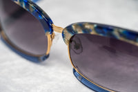 Thumbnail for Prabal Gurung Sunglasses Rectangular Textural Blue With Purple Category 3 Graduated Lenses PG2C3SUN - Watches & Crystals