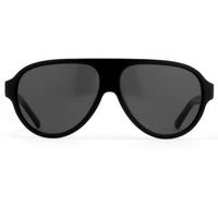 Thumbnail for Prabal Gurung Sunglasses Unisex Aviator Black Acetate CAT3 Grey Lenses PG16C1SUN - Watches & Crystals