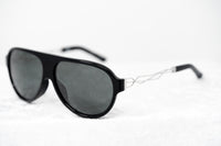 Thumbnail for Prabal Gurung Sunglasses Unisex Aviator Black Acetate CAT3 Grey Lenses PG16C1SUN - Watches & Crystals