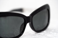 Thumbnail for Prabal Gurung Sunglasses Women's Rectangle Black Acetate CAT3 Grey Lenses PG14C1SUN - Watches & Crystals
