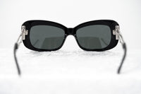 Thumbnail for Prabal Gurung Sunglasses Women's Rectangle Black Acetate CAT3 Grey Lenses PG14C1SUN - Watches & Crystals