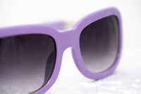 Thumbnail for Prabal Gurung Sunglasses Women's Rectangle Purple Acetate CAT2 Grey Gradient Lenses PG13C4SUN - Watches & Crystals