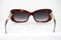 Thumbnail for Prabal Gurung Sunglasses Women's Rectangle Tortoise Shell Acetate and Light Gold with CAT2 Grey Lenses PG14C2SUN - Watches & Crystals