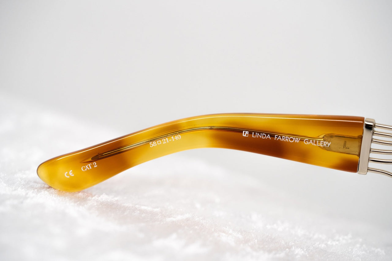 Prabal Gurung Sunglasses Women's Rectangle Tortoise Shell Acetate CAT2 Grey Gradient Lenses PG13C2SUN - Watches & Crystals