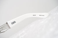 Thumbnail for Prabal Gurung Sunglasses Women's Rectangle White Acetate CAT2 Grey Lenses PG13C3SUN - Watches & Crystals