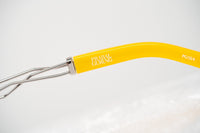 Thumbnail for Prabal Gurung Sunglasses Women's Round Flat Top Yellow Acetate CAT2 Grey Gradient Lenses PG15C4SUN - Watches & Crystals