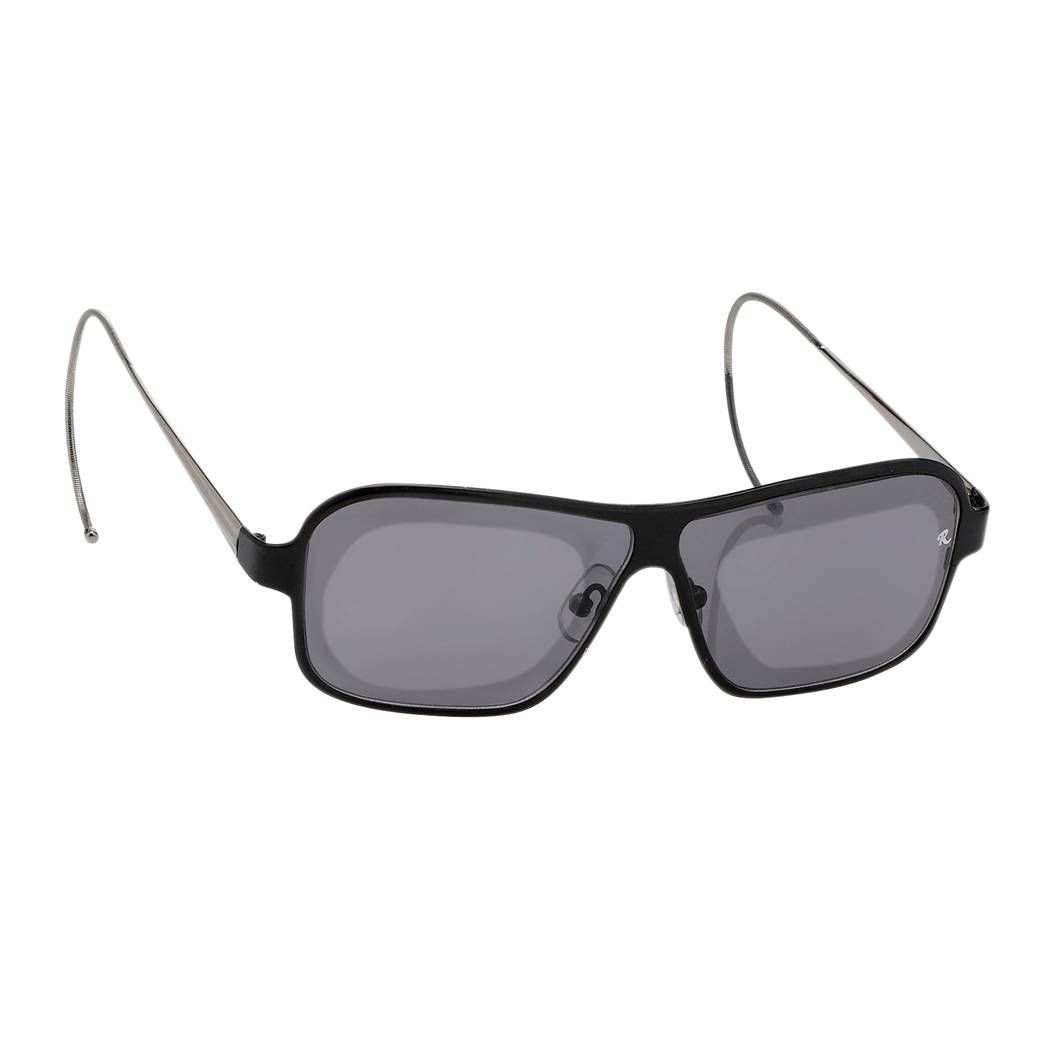 Raf Simons Sunglasses Rectangular Black and Grey Lenses Category 4 - RAF19C1SUN - Watches & Crystals