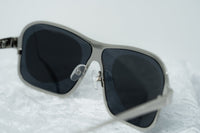 Thumbnail for Raf Simons Sunglasses Rectangular Silver and Grey Lenses Category 4 - RAF19C2SUN - Watches & Crystals