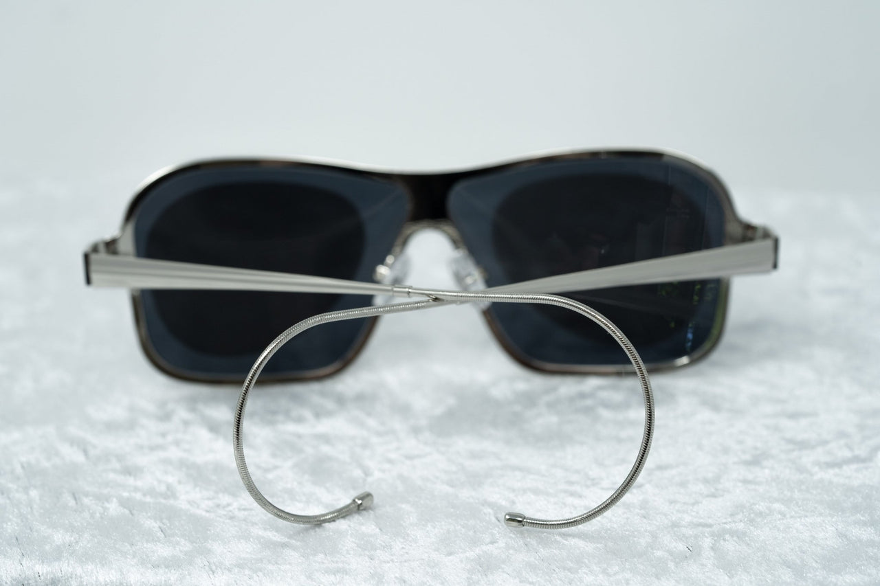 Raf Simons Sunglasses Rectangular Silver and Grey Lenses Category 4 - RAF19C2SUN - Watches & Crystals
