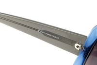 Thumbnail for Rue De Mail Sunglasses Oversized Blue and Grey - Watches & Crystals