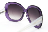Thumbnail for Rue De Mail Sunglasses Oversized Purple and White - Watches & Crystals