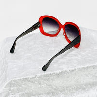 Thumbnail for Rue De Mail Sunglasses Oversized Translucent Red with Grey Graduated Lenses RDM2C4SUN - Watches & Crystals