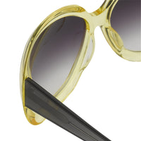 Thumbnail for Rue De Mail Sunglasses Oversized Translucent Yellow with Grey Graduated Lenses RDM2C5SUN - Watches & Crystals