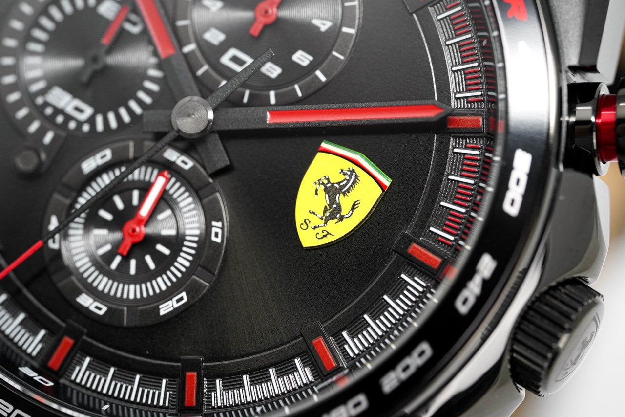 Scuderia Ferrari Watch Speedracer Chronograph Black FE-083-0647 - Watches & Crystals