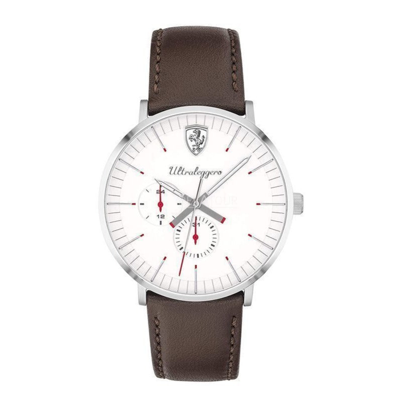 Scuderia Ferrari Watch Ultraleggero Multi Function White FE-083-0568 - Watches & Crystals