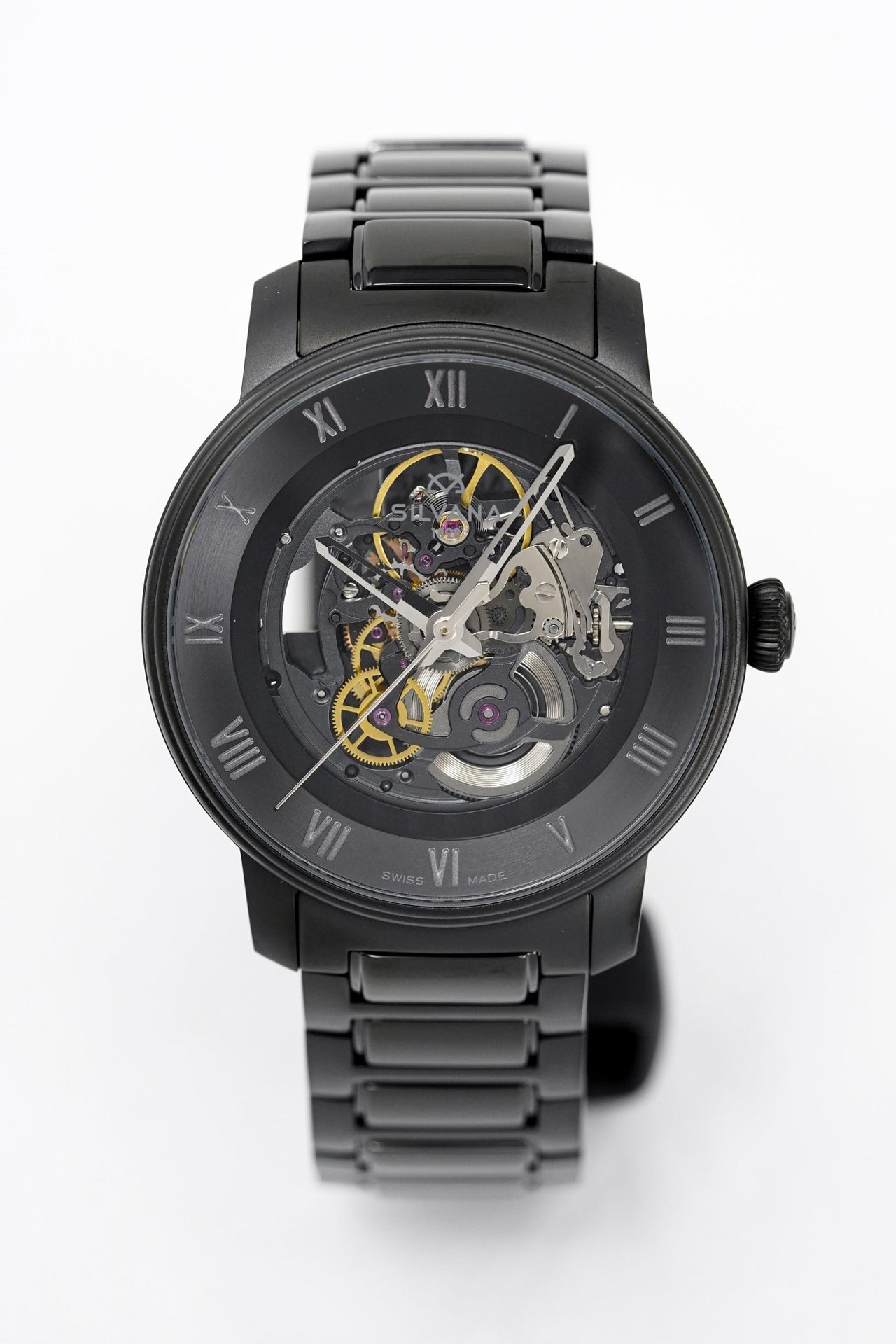 Silvana Men's Watch Black Origins Black PVD SR41ANN63N - Watches & Crystals